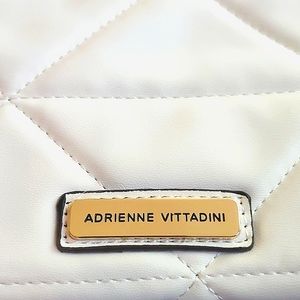 NWT Adrienne Vittadini Trapeze Quilt Shoulder Bag with Turn Lock